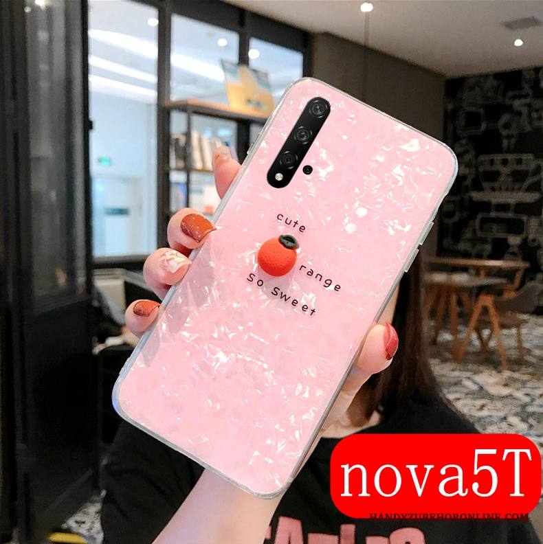 Huawei Nova 5t Kuori Läpinäkyvä Tide-brändi Trendi Luova Puhelimen Kuoret Net Red Pehmeä Neste