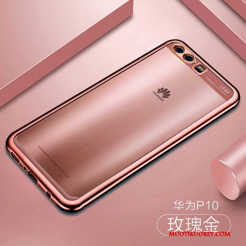 Huawei P10 Kuori Pinnoitus Luova Murtumaton Pinkki Puhelimen Kuoret Kulta Suojaus