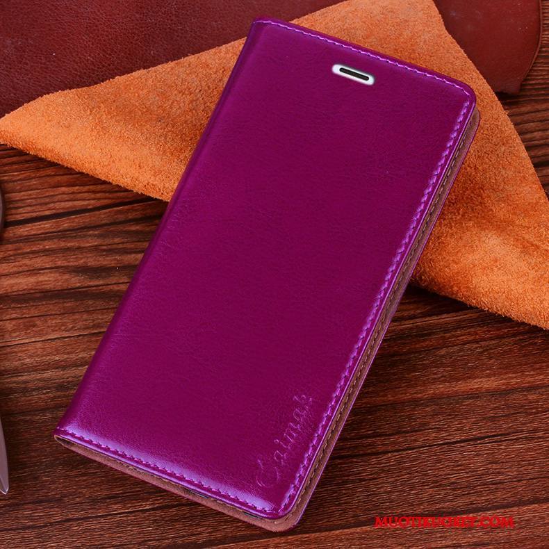 Huawei P9 Plus Kuori Nahkakotelo Suojaus Trendi Puhelimen Violetti Puhelimen Kuoret