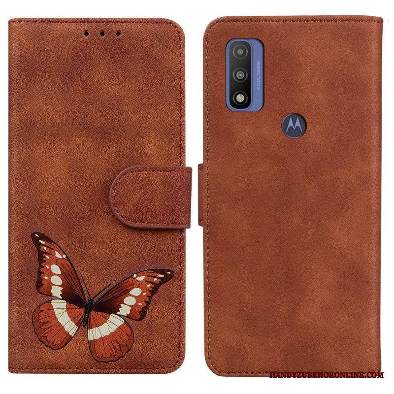 Kotelot Moto E40 / E30 / E20 Skin Touch Butterfly