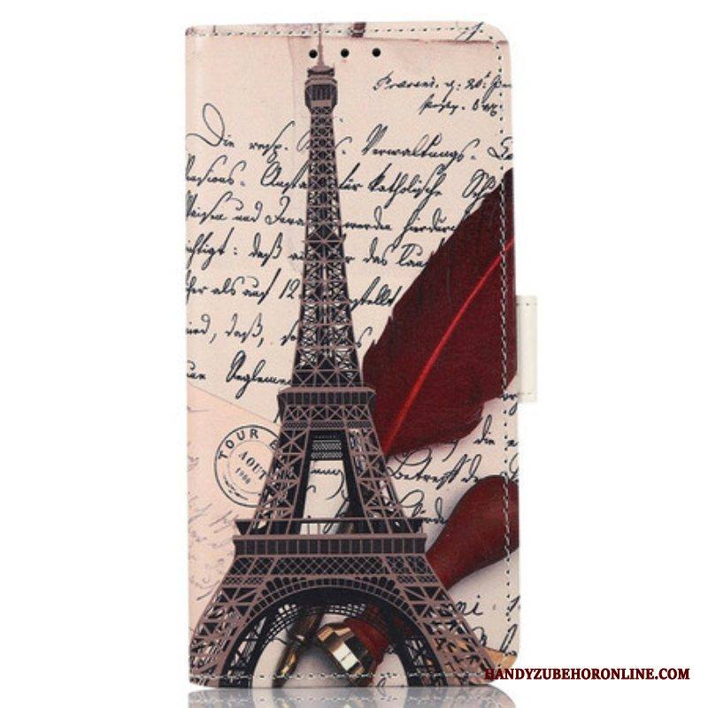 Kotelot iPhone 13 Pro Max Runoilijan Eiffel-torni