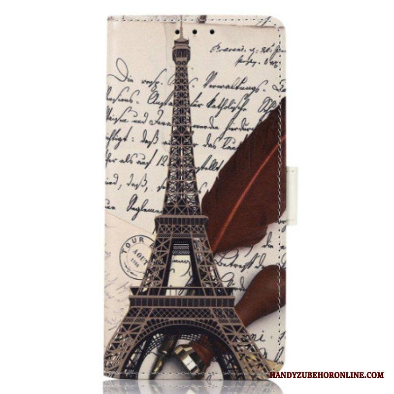 Kotelot iPhone 14 Pro Max Runoilijan Eiffel-torni