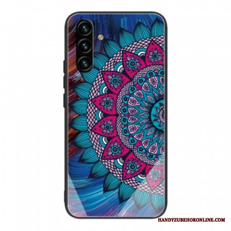 Kuori Samsung Galaxy A13 5G / A04s Mandala Karkaistu Lasi