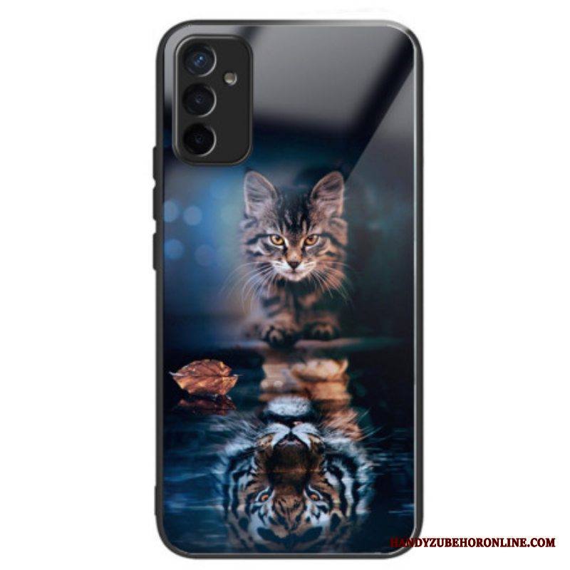 Kuori Samsung Galaxy M13 Karkaistu Lasi Cat