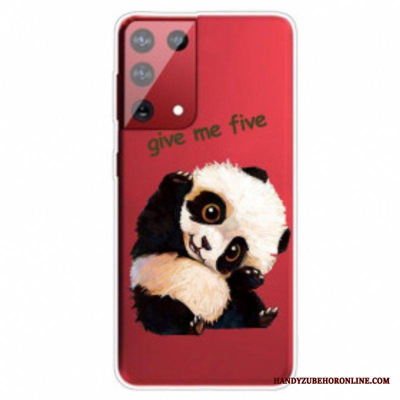 Kuori Samsung Galaxy S21 Ultra 5G Panda Anna Minulle Viisi