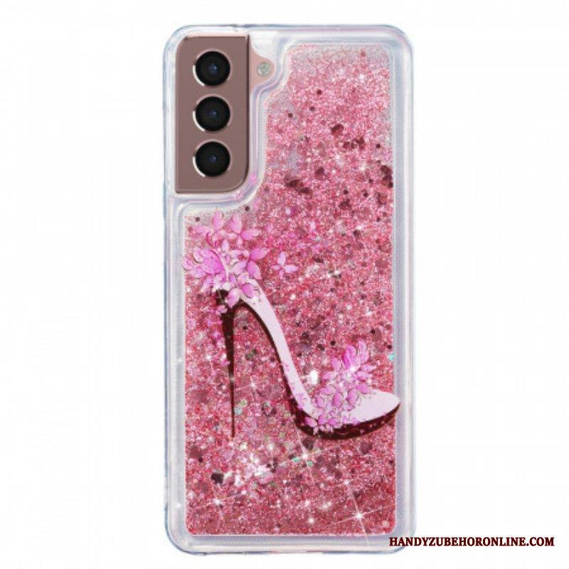 Kuori Samsung Galaxy S22 5G Glitteripumppu