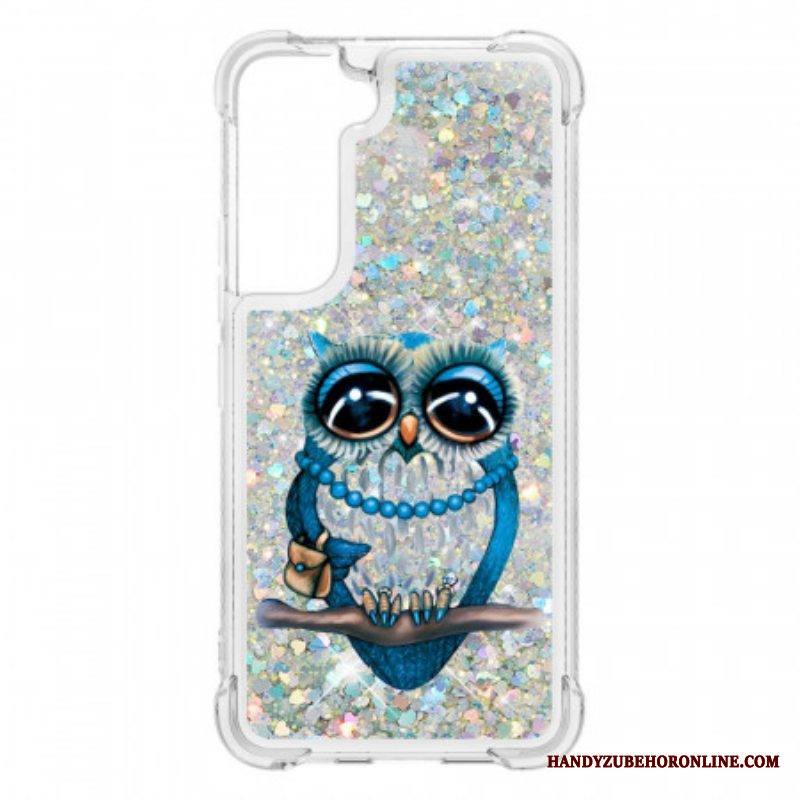 Kuori Samsung Galaxy S22 5G Neiti Owl Sequins