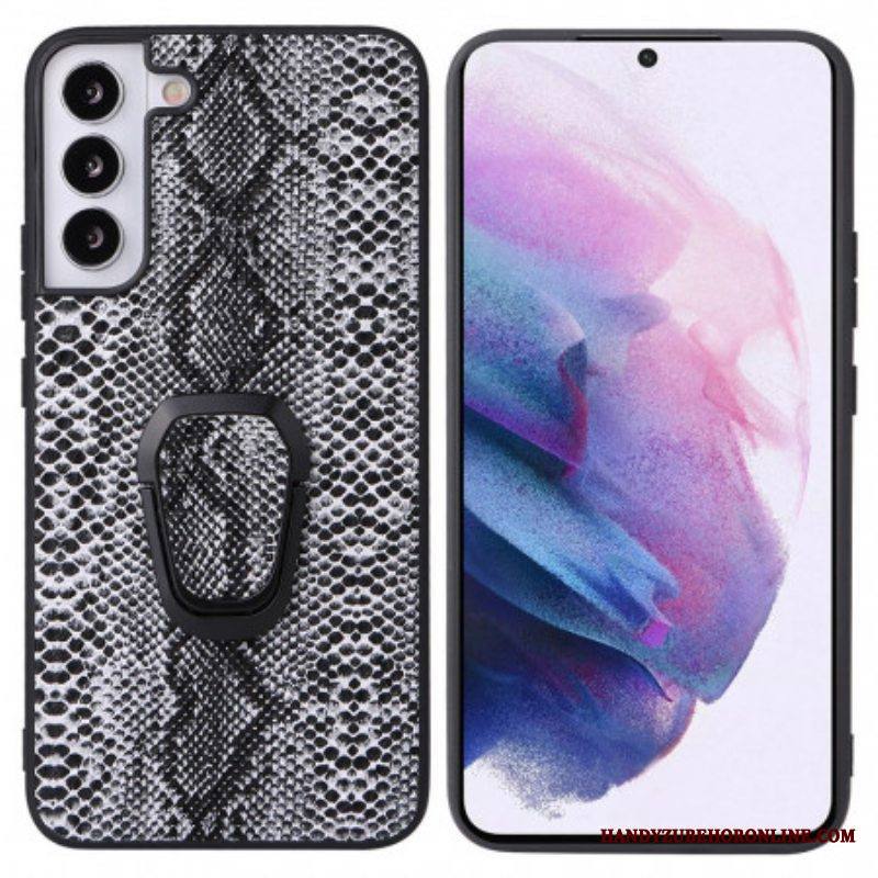 Kuori Samsung Galaxy S22 5G Snake-tyylinen Sormusteline