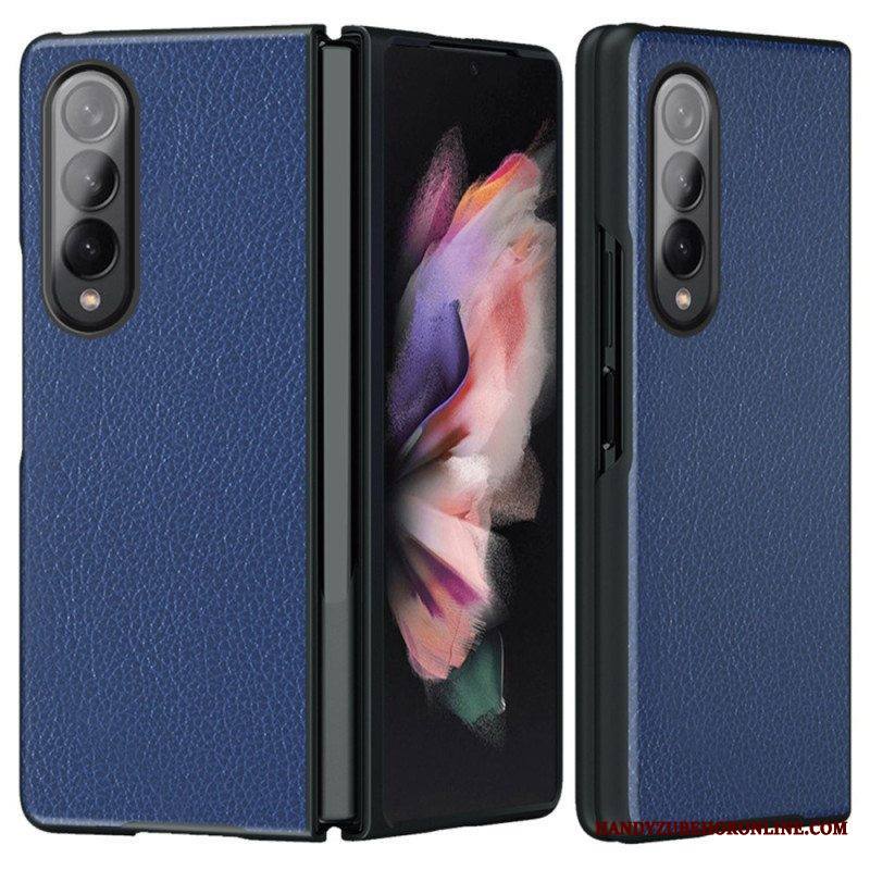 Kuori Samsung Galaxy Z Fold 4 Litsipinnoitettu Keinonahka