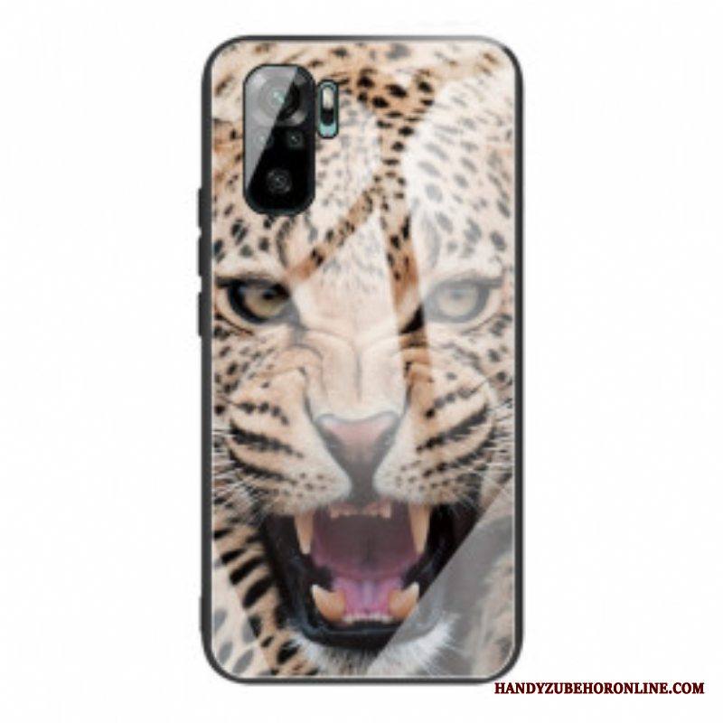 Kuori Xiaomi Redmi Note 10 / 10S Leopard Karkaistu Lasi