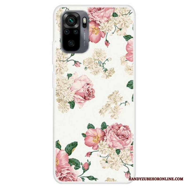 Kuori Xiaomi Redmi Note 10 / 10S Liberty Flowers