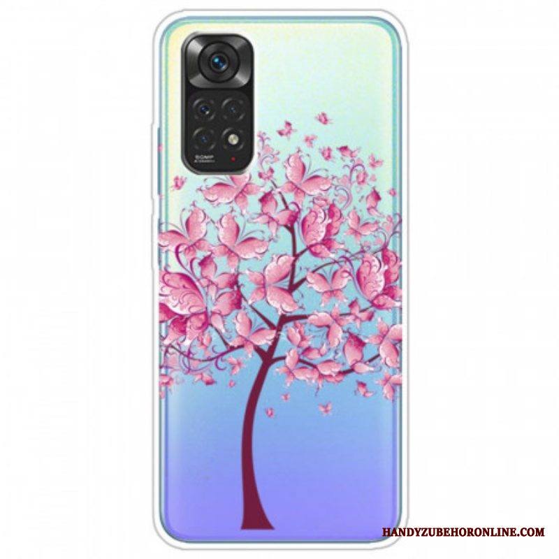 Kuori Xiaomi Redmi Note 11 / 11S Pinkki Puun Latva