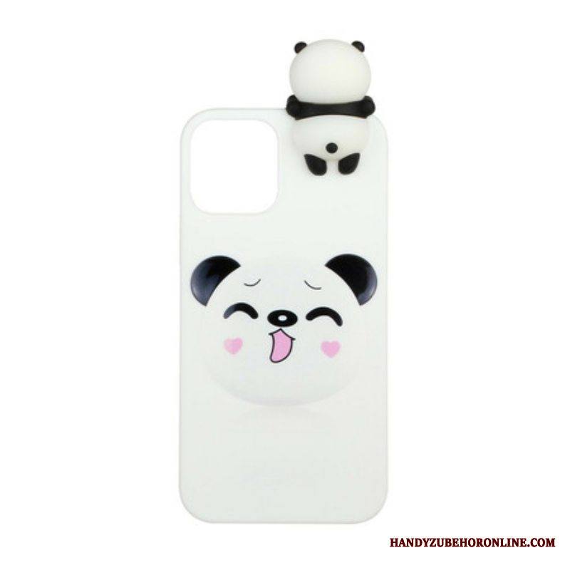 Kuori iPhone 13 Mini Siisti Panda 3d