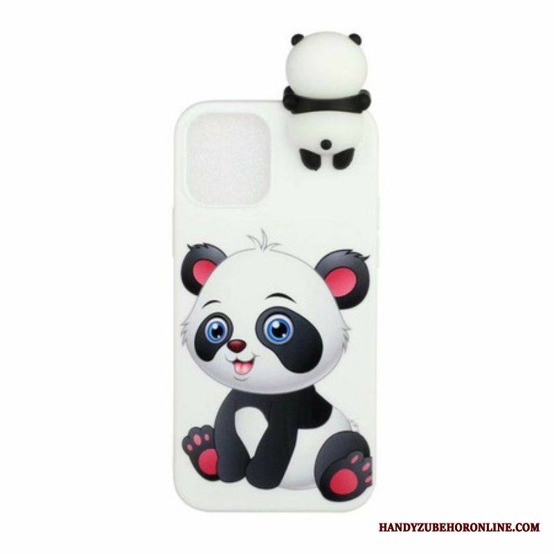 Kuori iPhone 13 Pro Max Suloinen Panda 3d