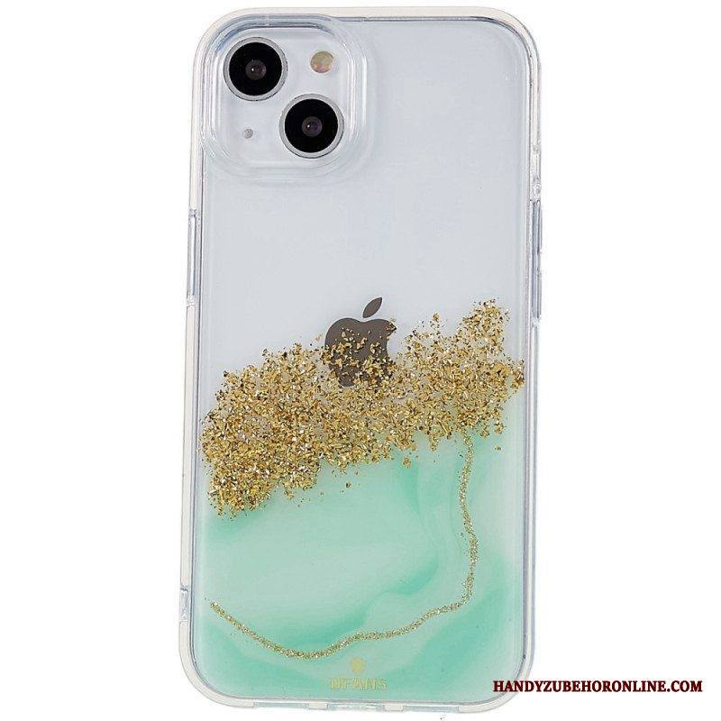 Kuori iPhone 14 Glitter Art