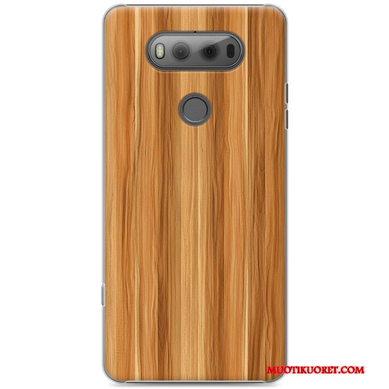 Lg V20 Kuori Kova Suojaus Puulajit Murtumaton Trendi Kotelo