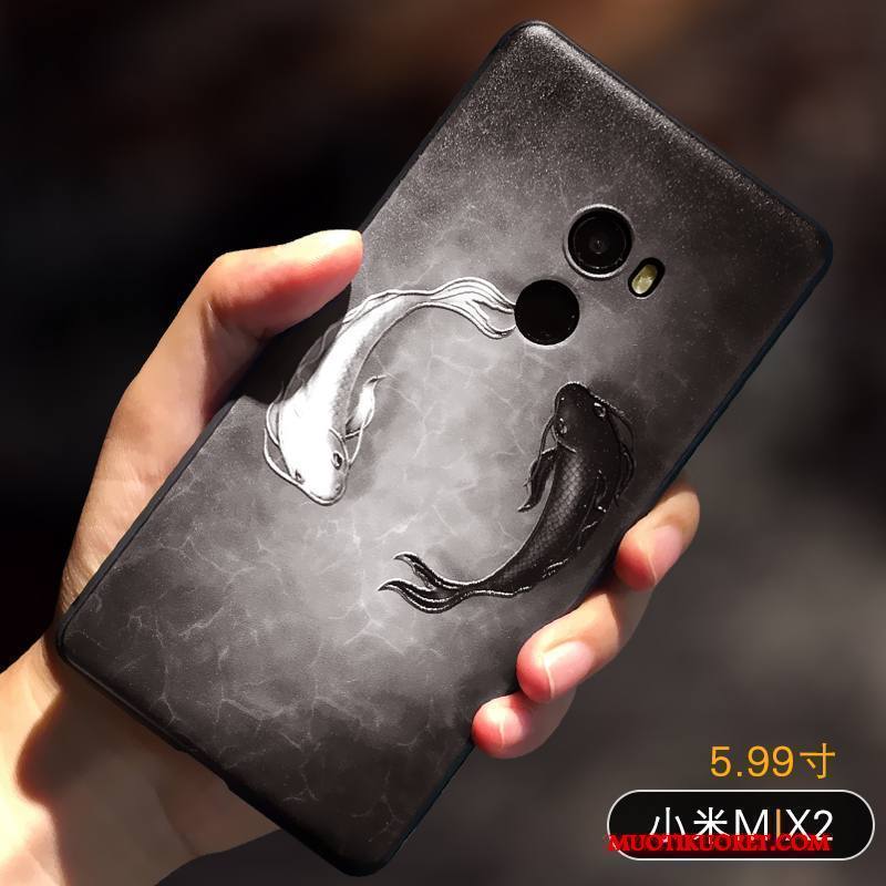 Mi Mix 2 Kuori All Inclusive Suojaus Pieni Trendi Persoonallisuus Kotelo Luova