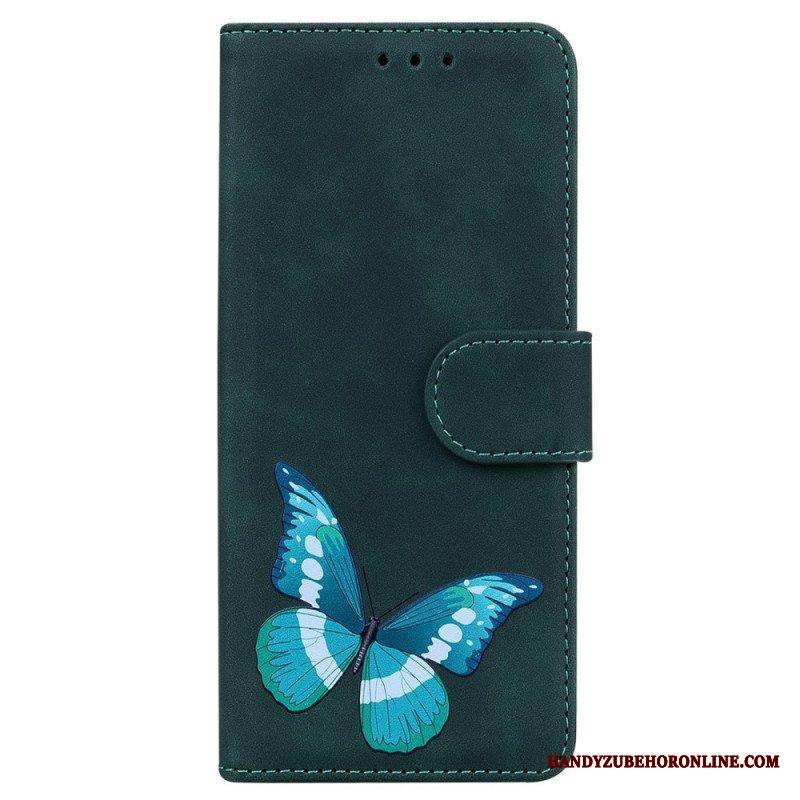 Nahkakotelo Samsung Galaxy A53 5G Skin Touch Butterfly