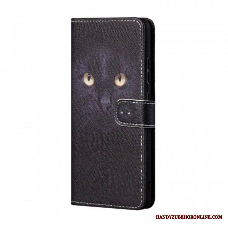 Nahkakotelo Samsung Galaxy M23 5G Suojaketju Kuori Thong Cat