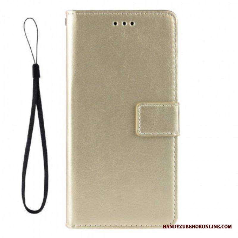 Nahkakotelo Xiaomi Redmi Note 10 / 10S Flashy Faux Leather