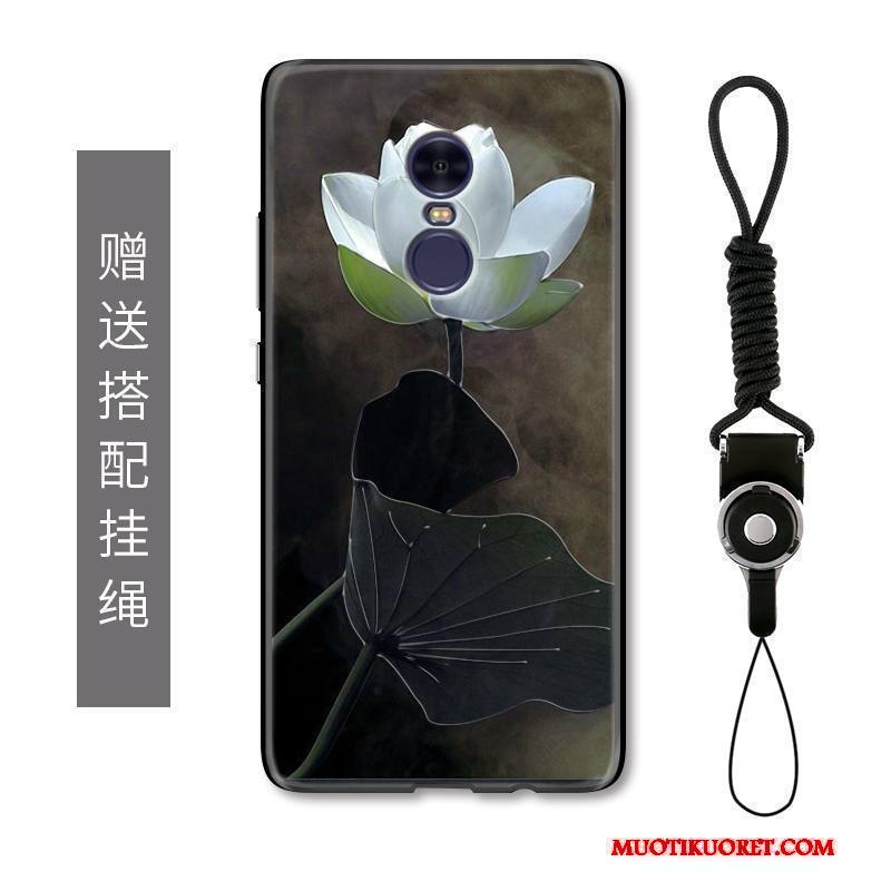 Redmi Note 4x Kuori Kohokuviointi Ripustettavat Koristeet Valkoinen Suojaus Puhelimen Kuoret Kiinalainen Tyyli Taide