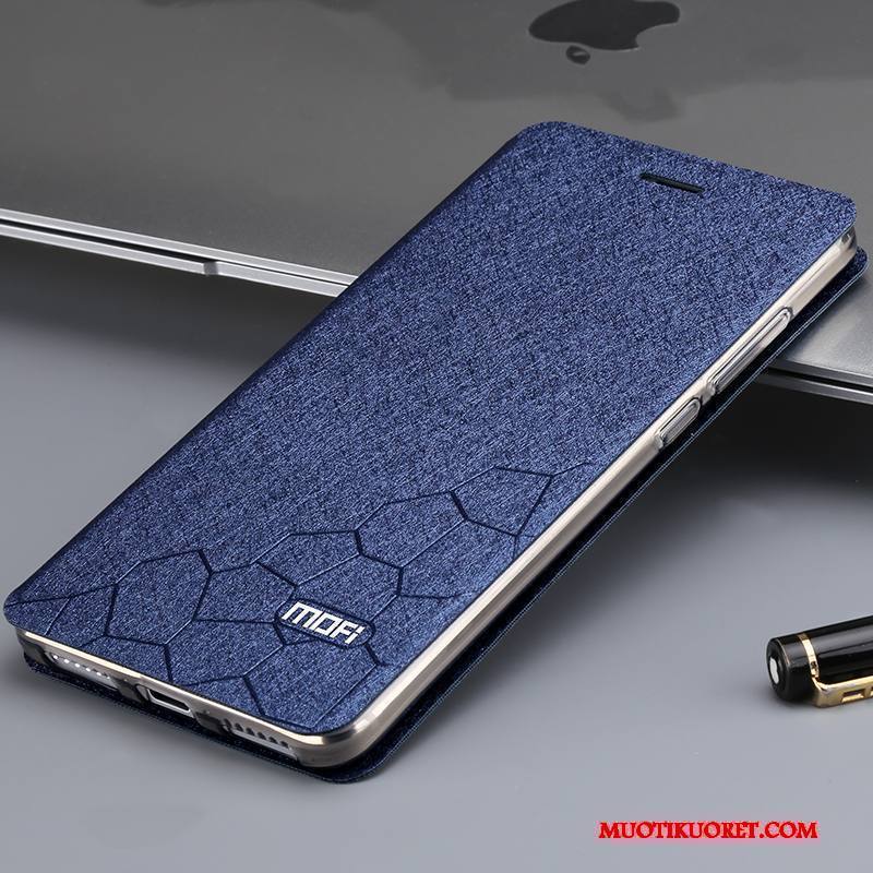 Redmi Note 4x Kuori Nahkakotelo Kuoret Sininen Suojaus Murtumaton Puhelimen Kuoret Punainen