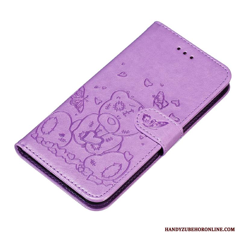 Samsung Galaxy A30s Kuori Sarjakuva Simpukka Kortti Murtumaton Net Red Tide-brändi Violetti