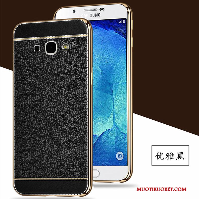 Samsung Galaxy A8 Kuori All Inclusive Suojaus Murtumaton Kukkakuvio Silikoni Kotelo Tähti