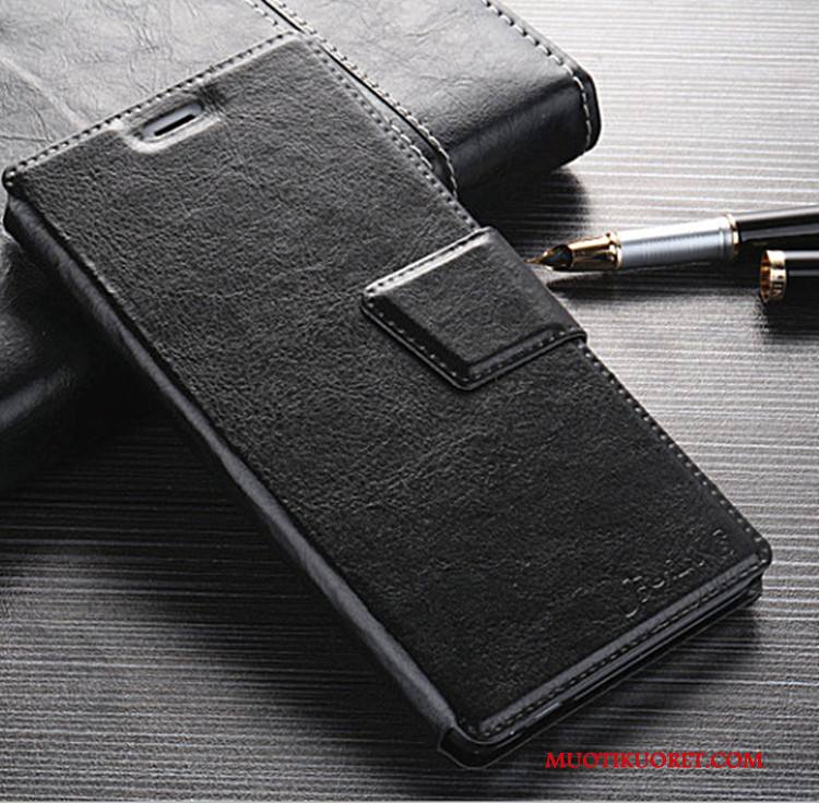 Samsung Galaxy Note 3 Kuori Puhelimen Kuoret Suojaus Kotelo Nahkakotelo Musta Tähti Takakansi