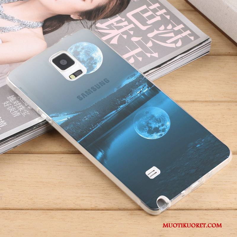 Samsung Galaxy Note 4 Kuori Persoonallisuus Silikoni All Inclusive Pehmeä Neste Luova Trendi Puhelimen Kuoret