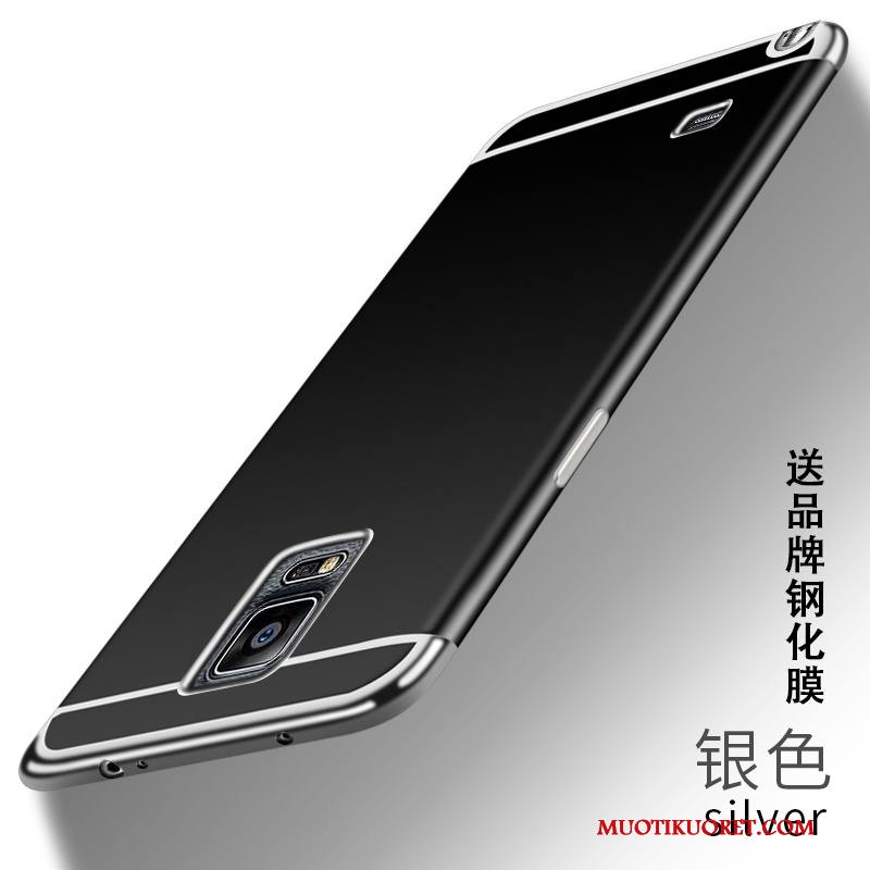 Samsung Galaxy Note 4 Kuori Suojaus Hopea Silikoni Tähti Pehmeä Neste All Inclusive Luova