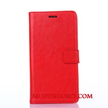 Samsung Galaxy Note 4 Kuori Tähti Suojaus Puhelimen Kotelo Punainen Salkku Kuoret