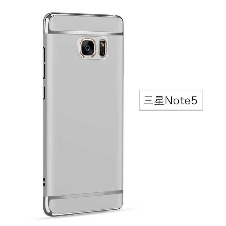 Samsung Galaxy Note 5 Kuori Ripustettavat Koristeet Suojaus Hopea All Inclusive Kova Tähti Puhelimen Kuoret