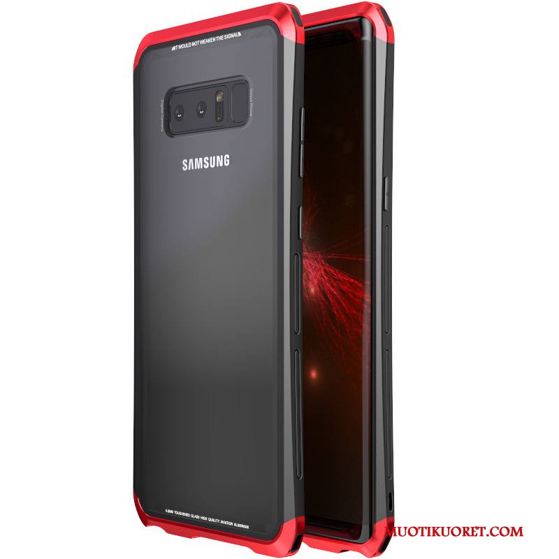 Samsung Galaxy Note 8 Metalli Murtumaton Kuori Tähti Kotelo Kova Kehys