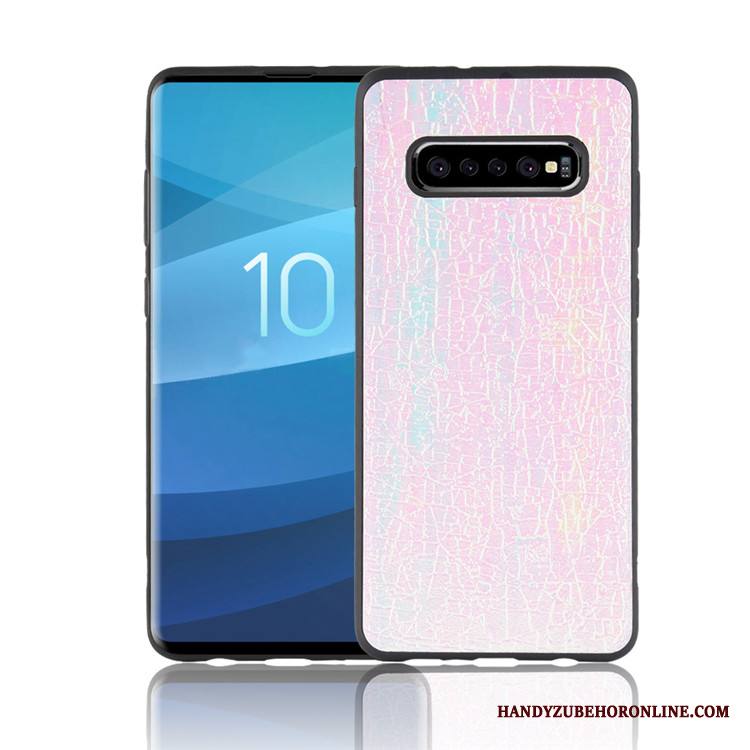 Samsung Galaxy S10 Väriset Kotelo Musta Luova Persoonallisuus Tähti Kuori