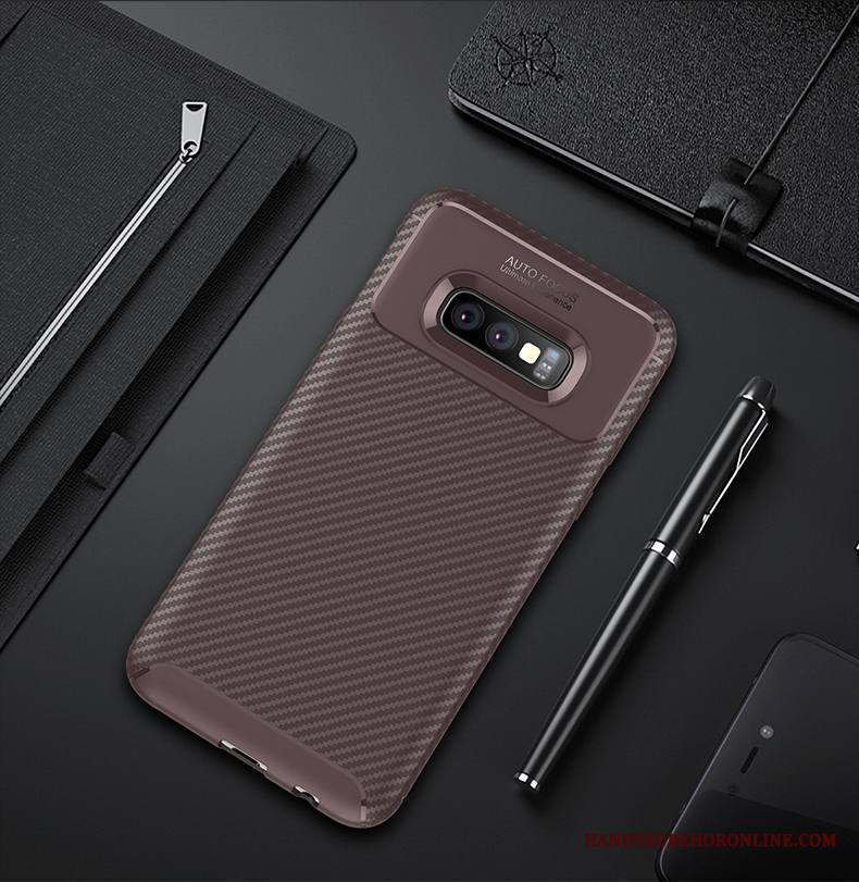 Samsung Galaxy S10e Musta Persoonallisuus Suojaus Pehmeä Neste Puhelimen Kuoret Kuori Kuitu