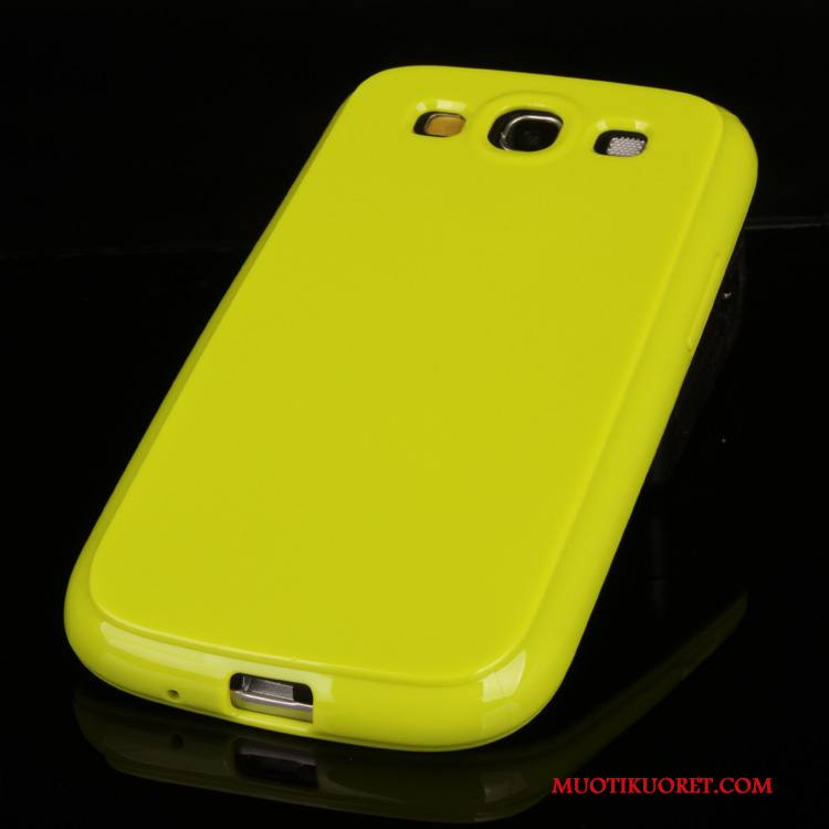 Samsung Galaxy S3 Puhelimen Kuoret Tähti Sarjakuva Keltainen Kuori Silikoni Pehmeä Neste