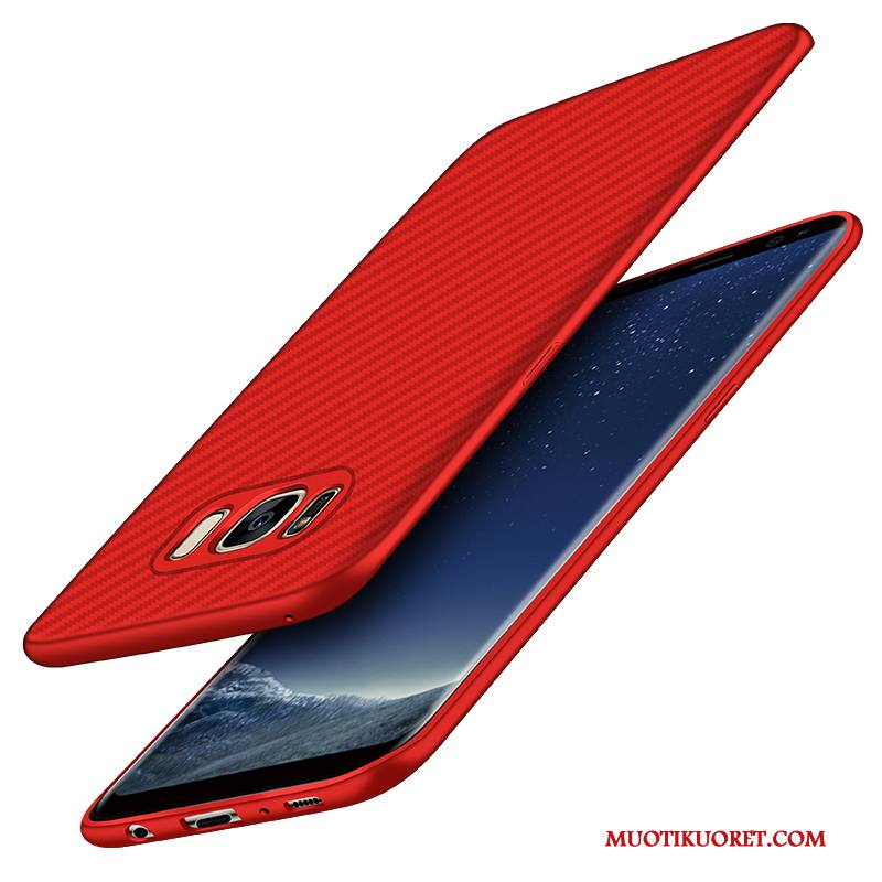 Samsung Galaxy S7 Edge Kuori All Inclusive Punainen Murtumaton Kotelo Tähti Suojaus Trendi