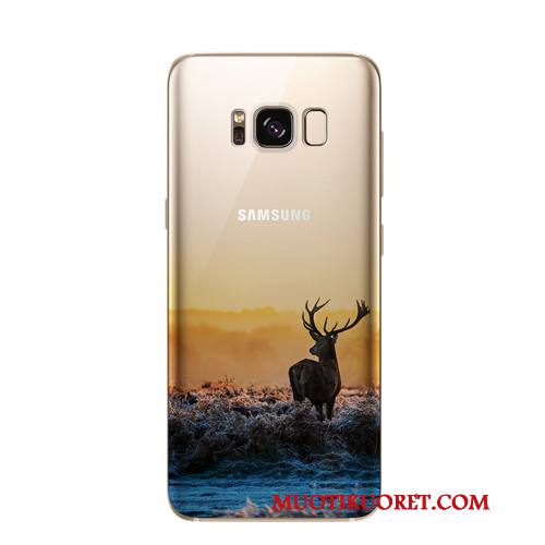 Samsung Galaxy S8+ Kuori Lisävarusteet Keltainen Suojaus Kotelo All Inclusive Pehmeä Neste Trendi