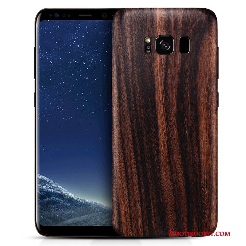 Samsung Galaxy S8 Massiivipuu Ohut Suojaus Tähti Kuori Puhelimen Kuoret Ultra