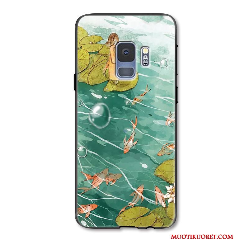 Samsung Galaxy S9 Kuori Kiinalainen Tyyli Karppi Kotelo Murtumaton Puhelimen Kuoret Luova Persoonallisuus