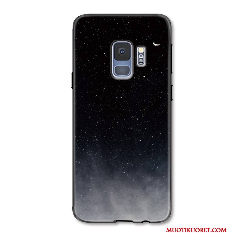 Samsung Galaxy S9 Kuori Tähti Murtumaton Yksinkertainen Musta Tähtitaivas Puhelimen Kuoret Silikoni