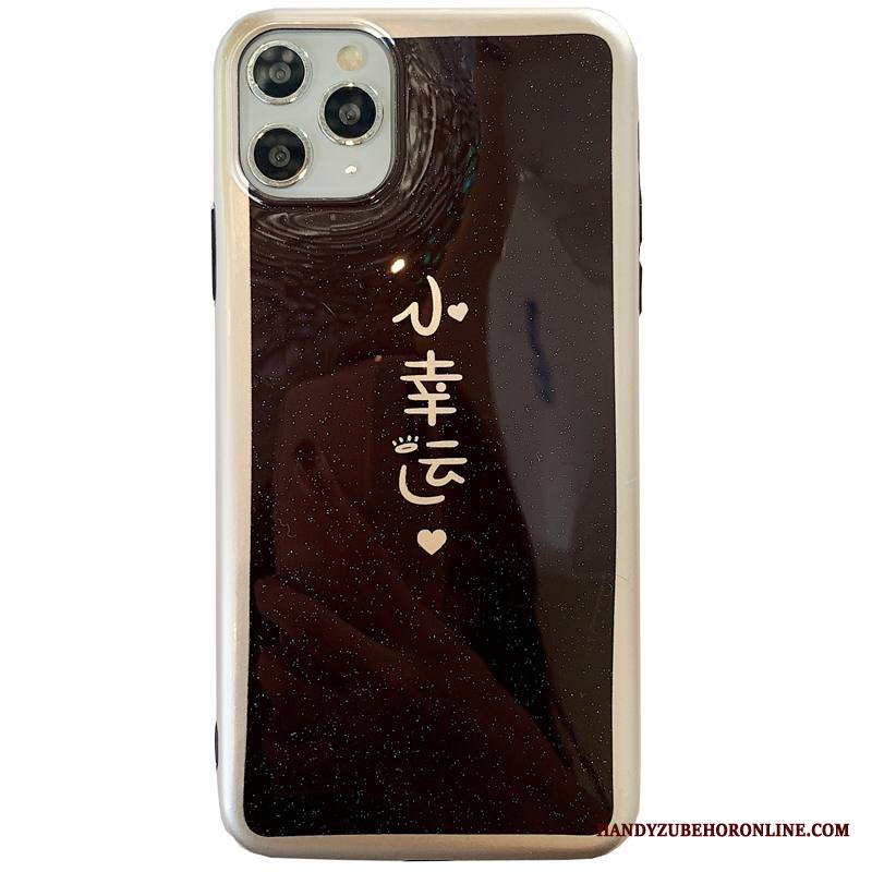 iPhone 11 Pro Kuori Uusi Puhelimen Kuoret All Inclusive Persoonallisuus Ylellisyys Musta Jauhe