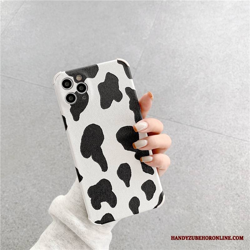 iPhone 12 Pro Max Kuori Kotelo Suojaus Ihana Lehmä Puhelimen Kuoret Kukkakuvio Musta