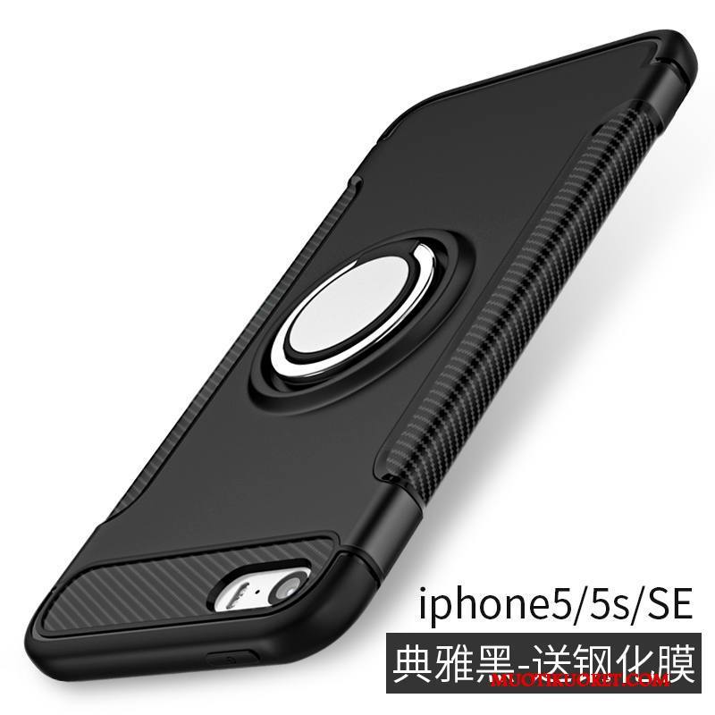 iPhone 5/5s Murtumaton Puhelimen Kuoret Musta Kotelo Luova All Inclusive Kuori