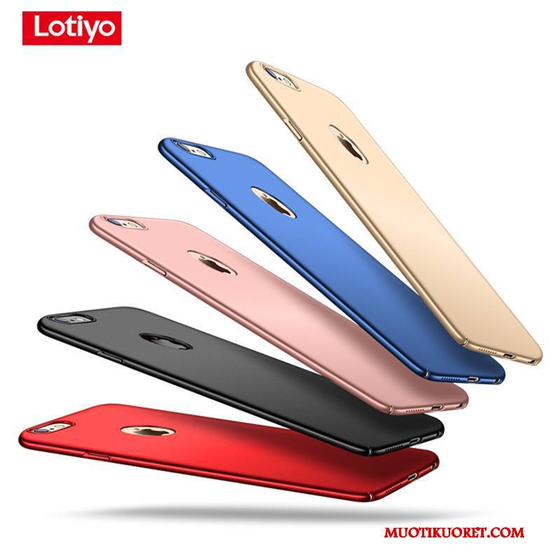 iPhone 6/6s Kuori Kulta Pesty Suede Kova Kotelo Ultra Suojaus Uusi