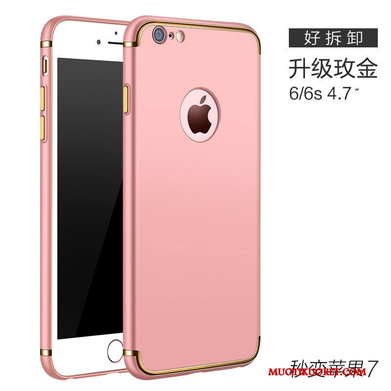 iPhone 6/6s Kuori Pinkki Kulta All Inclusive Kotelo Luova Ultra Puhelimen Kuoret