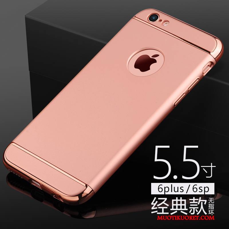 iPhone 6/6s Plus Kuori Tuki Suojaus Pinkki Kulta Puhelimen Kuoret Kova Trendi