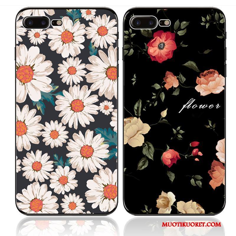 iPhone 7 Kukkia Ripustettavat Koristeet Kuori Silikoni Pehmeä Neste Kotelo Taide