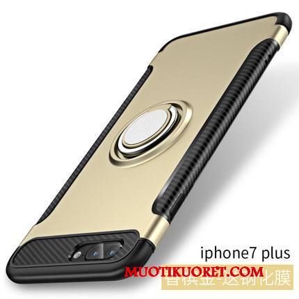 iPhone 7 Plus Kuori All Inclusive Kulta Persoonallisuus Kotelo Rengas Trendi Puhelimen Kuoret